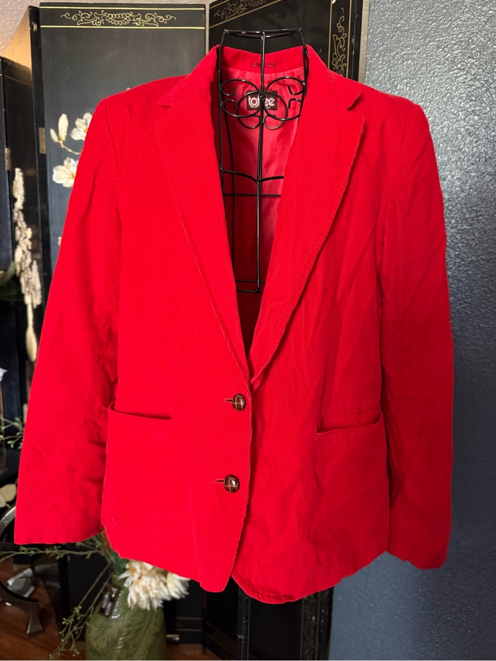 Toffee brand Medium Red Women’s Blazer Jacket